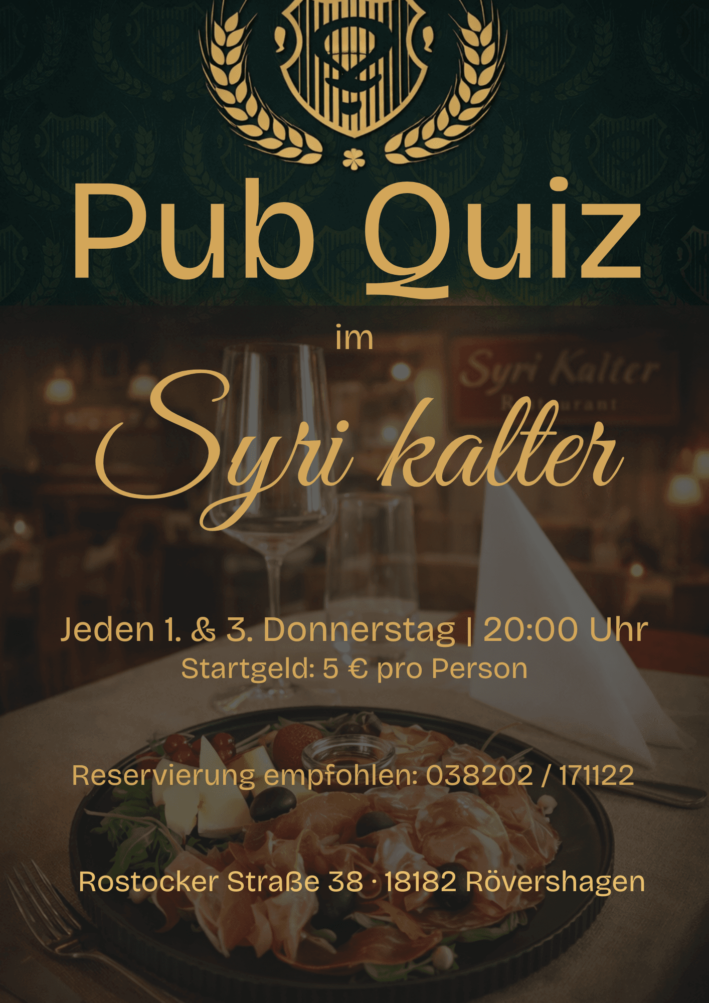 Social-Media-Agentur Rostock für lokale Betriebe 2 Pubquiz-Social-Media-Motiv als Beispiel für lokalen Content von TB Media