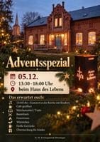 Projekte & Referenzen 7 Dunkle stimmungsvolle Adventsspezial-Flyer-Variante für Rövershagen